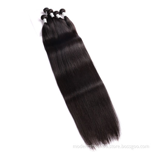 Virgin Cuticle Aligned Hair Vendor Silk Straight Wave Mink Peruvian Human Hair Bundles